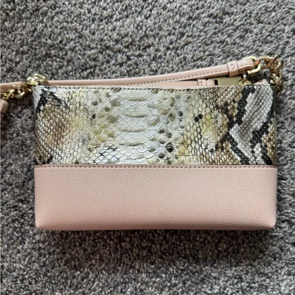 EUC Calvin Klein Snakeskin Crossbody Purse - Picture 8 of 8